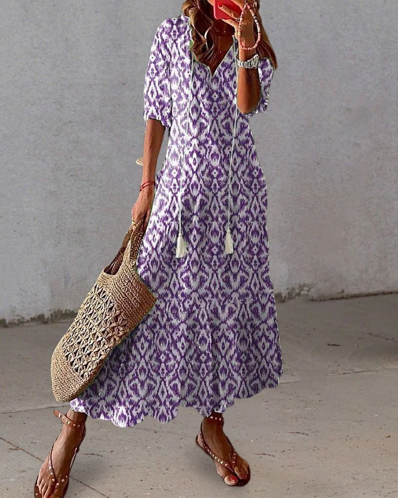 Alexis – Fluid Bohemian Robe
