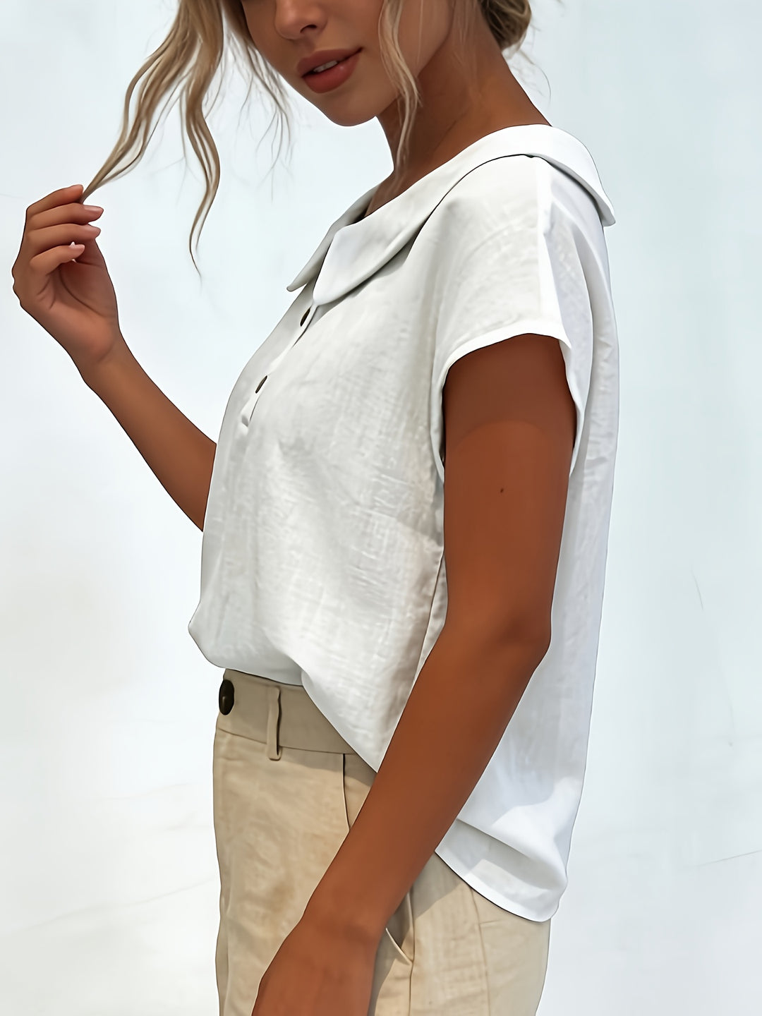 Christine – Lightweight Linen Summer Shirt