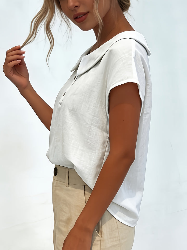 Christine – Lightweight Linen Summer Shirt