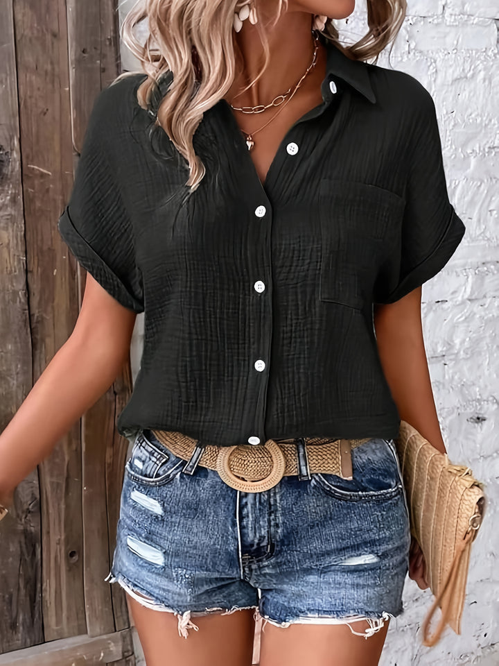 Angela – Women's Collared Casual Shirt