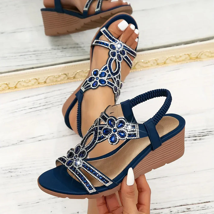 Barbara – Luxe Wedge Sandals