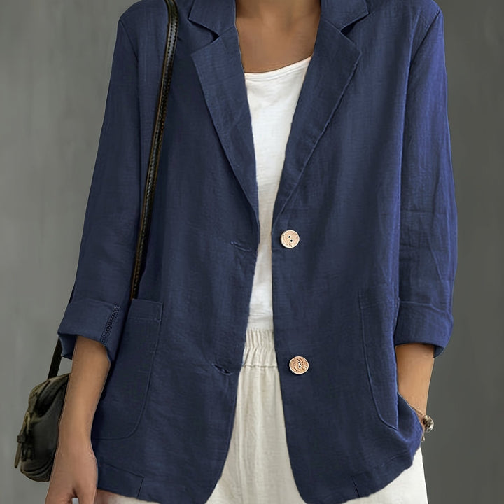 Margaret – Casual Cotton Blazer