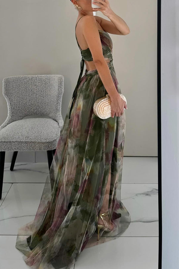 Christine – Floral Maxi Dress
