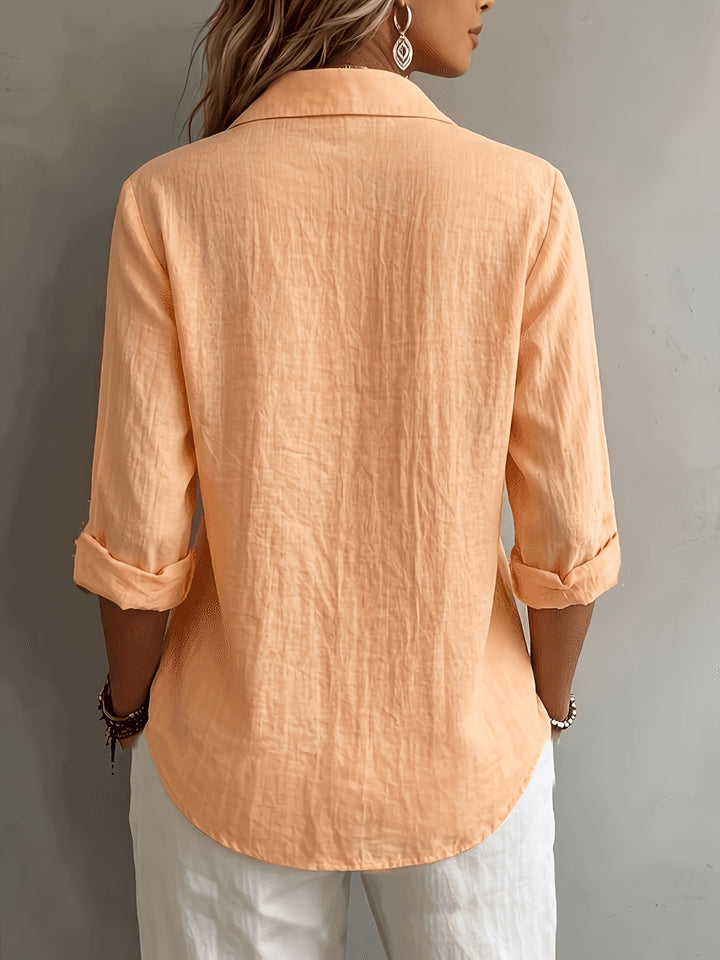 Heather – Women's Elegant Linen Top