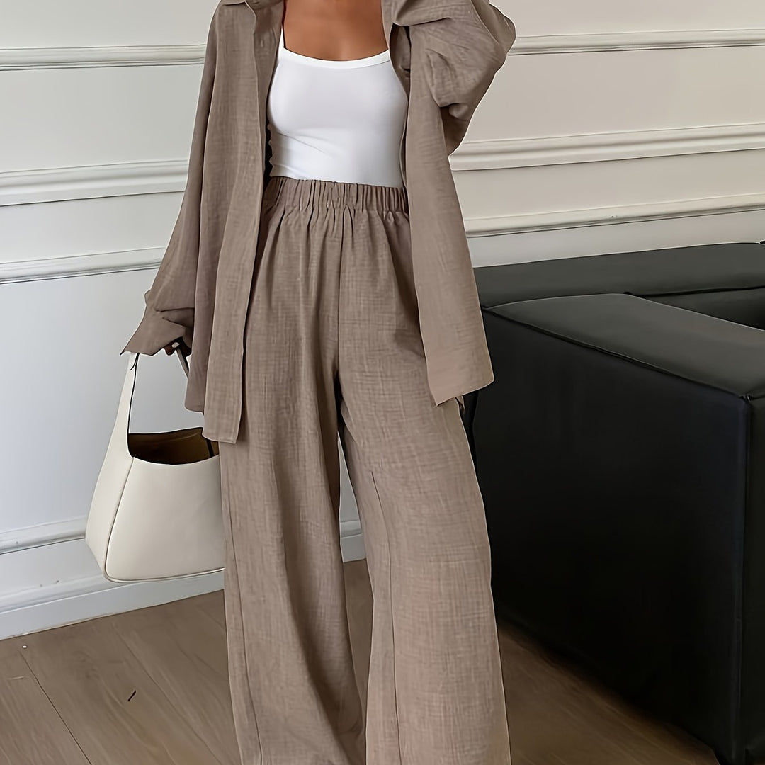 Diana – Elegant Long Sleeve Set