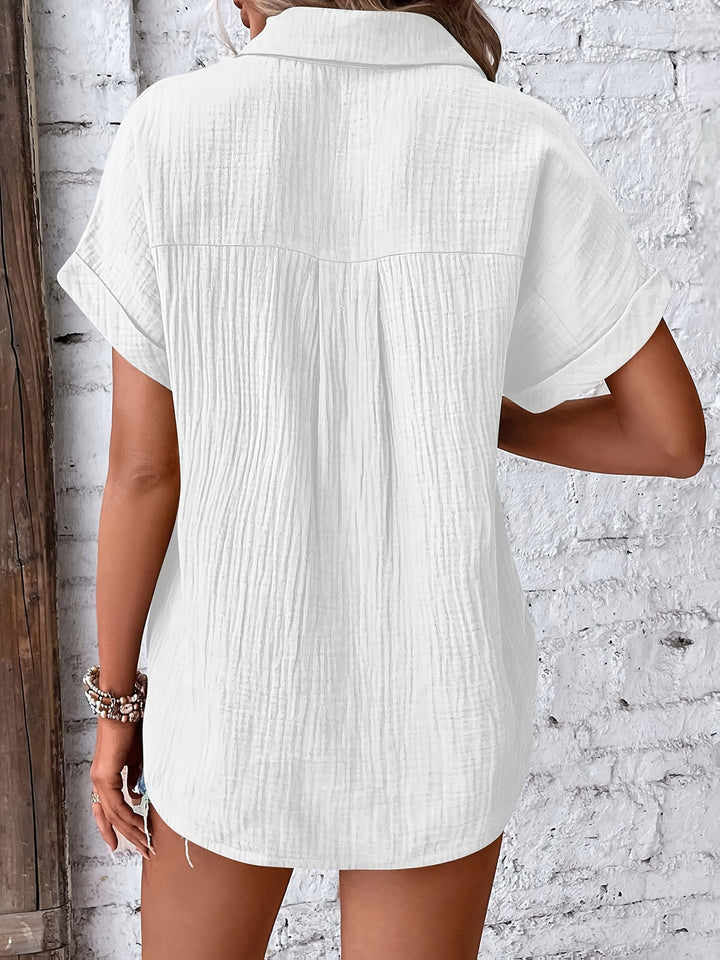 Angela – Women's Collared Casual Shirt