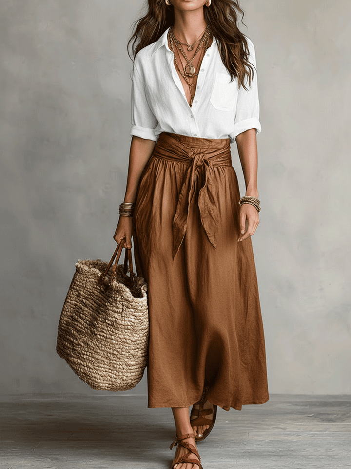 Kelly – Effortless Elegance Boho Skirt Set