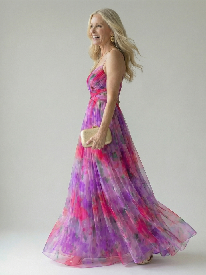 Dorothy – Soft Wrap Maxi Dress