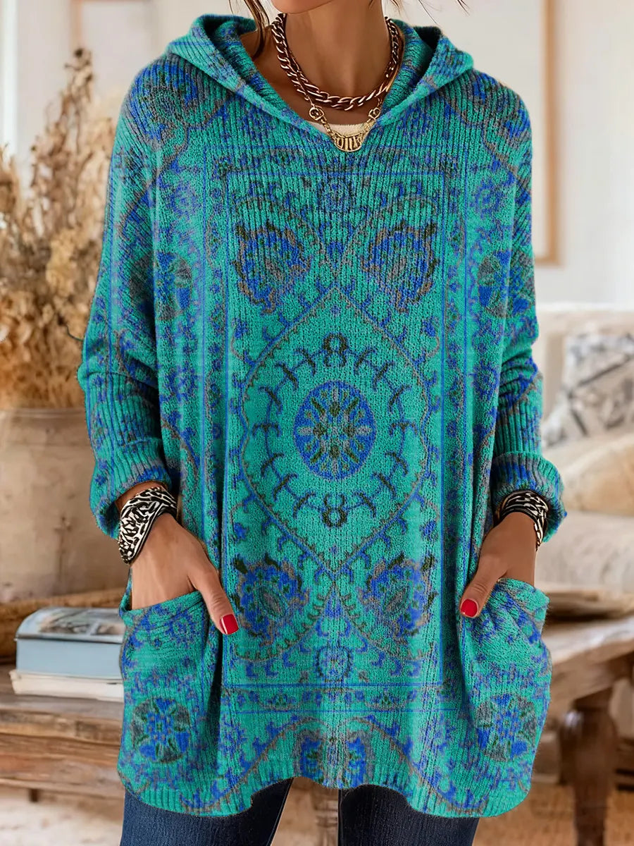 Linda – Retro Hooded Tunic