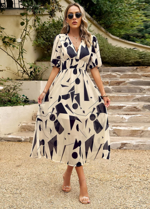 Jean – Floral Smocked Dress