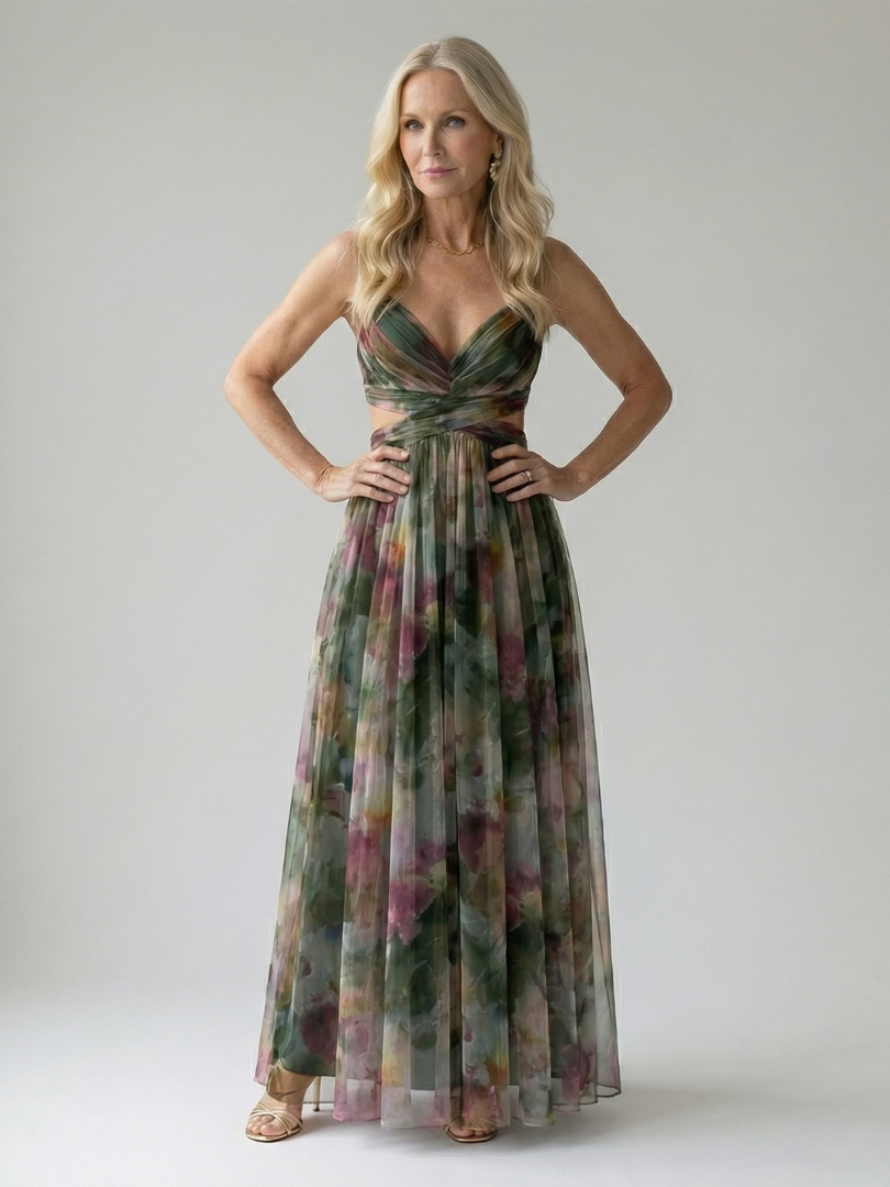 Dorothy – Soft Wrap Maxi Dress