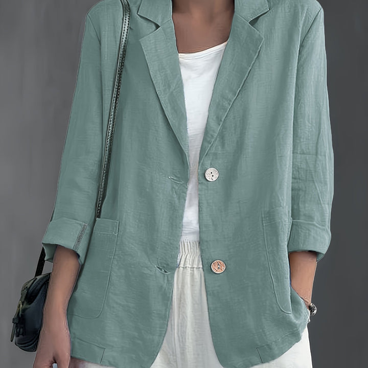 Margaret – Casual Cotton Blazer