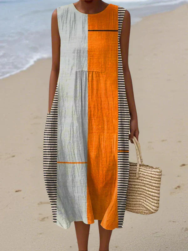 Cheryl – Lightweight Sleeveless Summer Dress