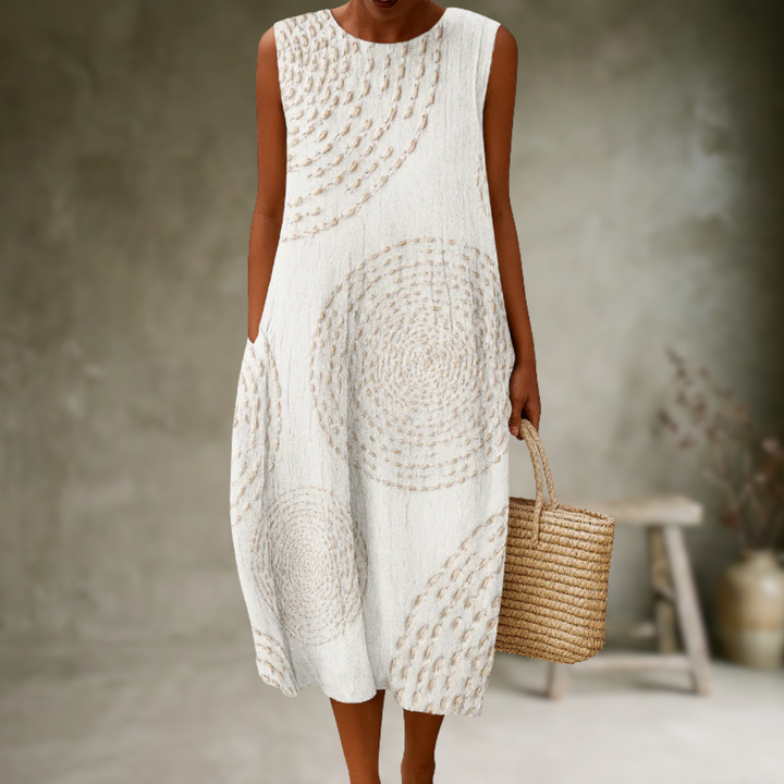 Douglas – Natia Cotton Midi Dress