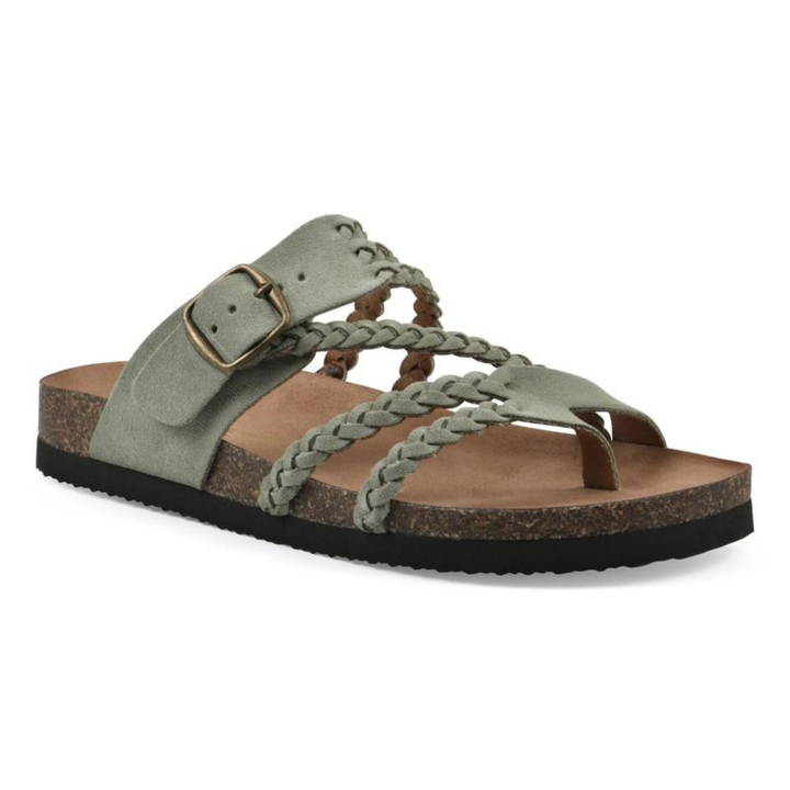 Sophia – Braided Cork Sandals