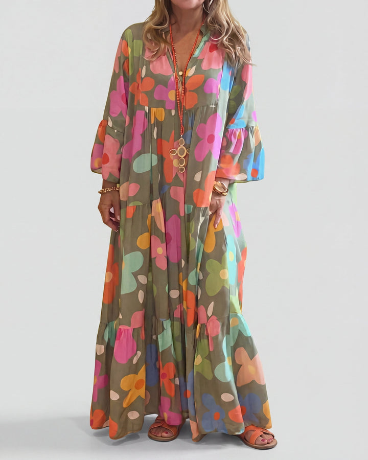 Christina – Floral Dream Maxi Dress