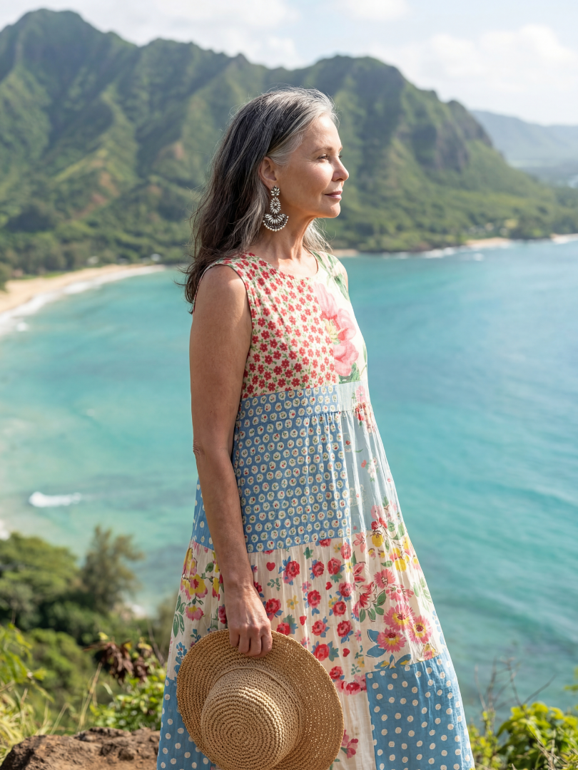 Victoria – Floral Midi Dress
