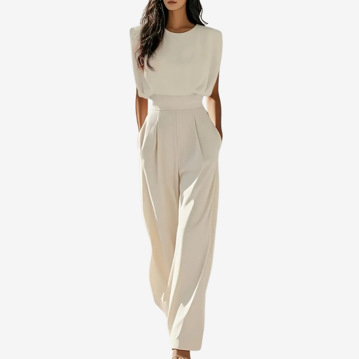 Isabella – Belted Jumpsuit