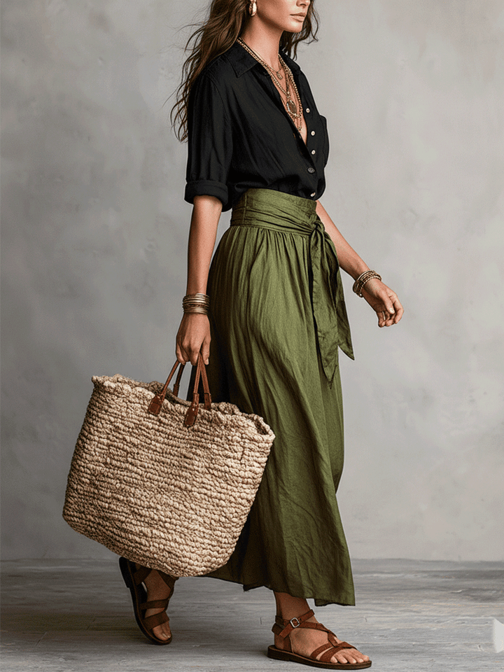 Kelly – Effortless Elegance Boho Skirt Set