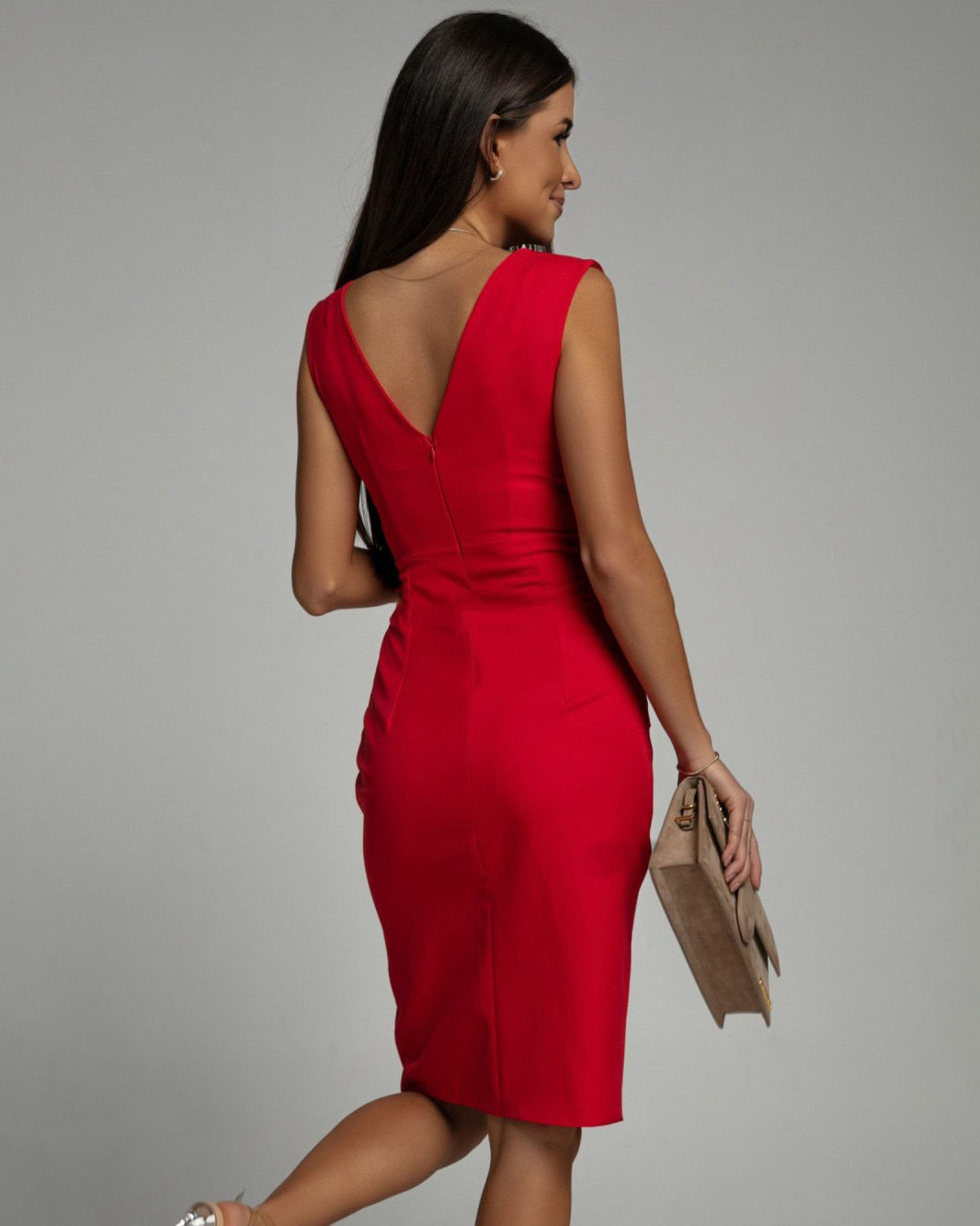 Joan – Elegant Draped Dress
