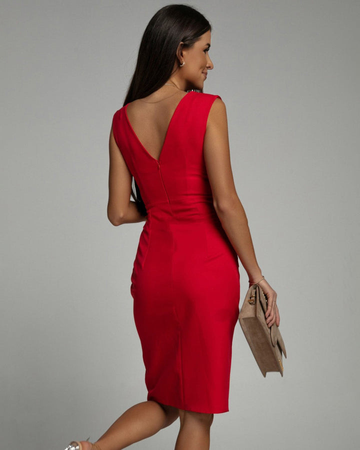 Joan – Elegant Draped Dress