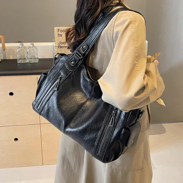 NOEMIE™ - Classic Leather Tote Bag