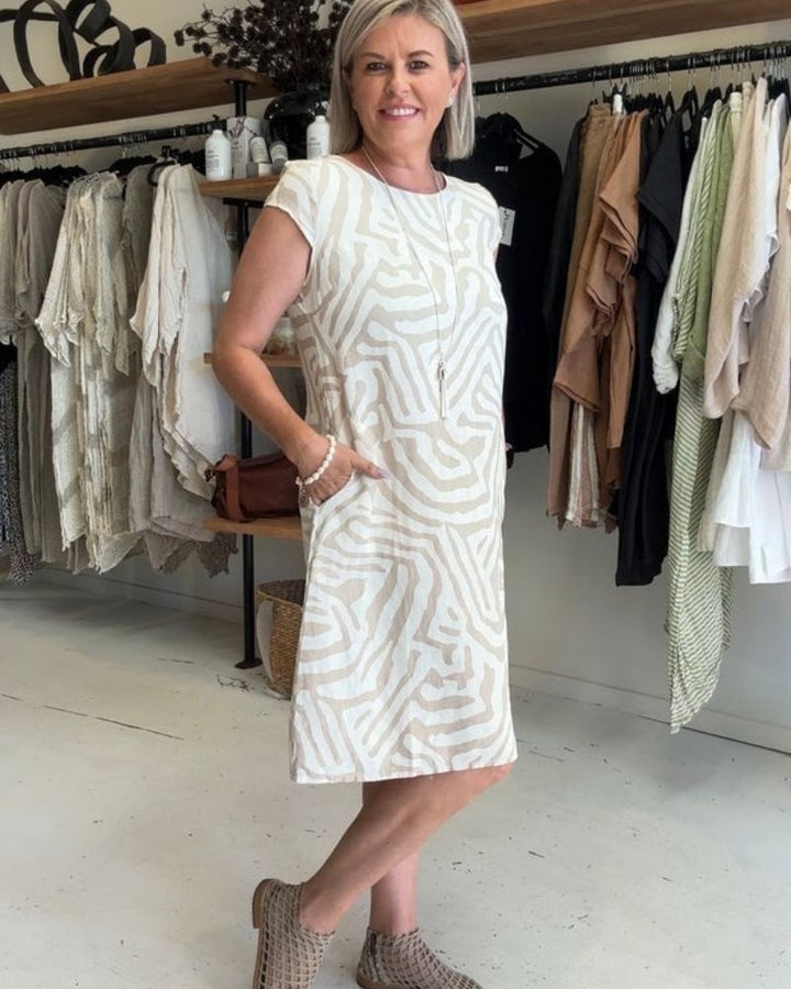 Isabella – Summer Round Neck Dress
