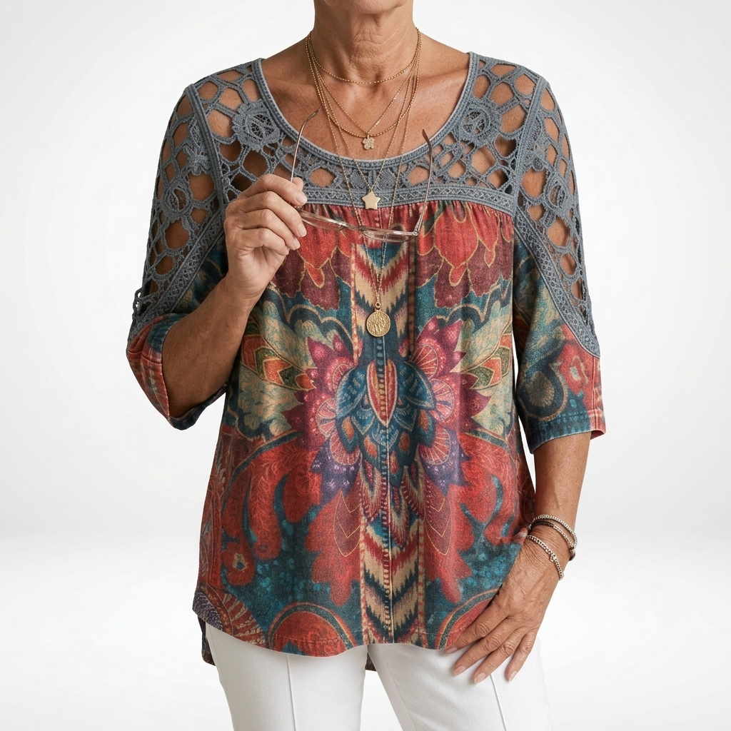 Brittany – Ethnic Bohemian Blouse