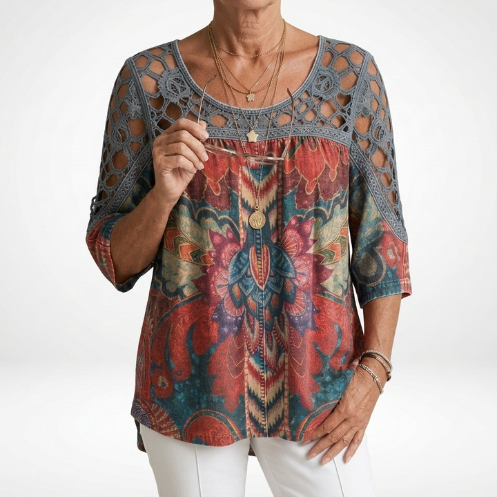 Brittany – Ethnic Bohemian Blouse