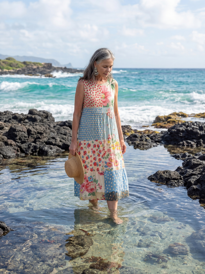 Victoria – Floral Midi Dress