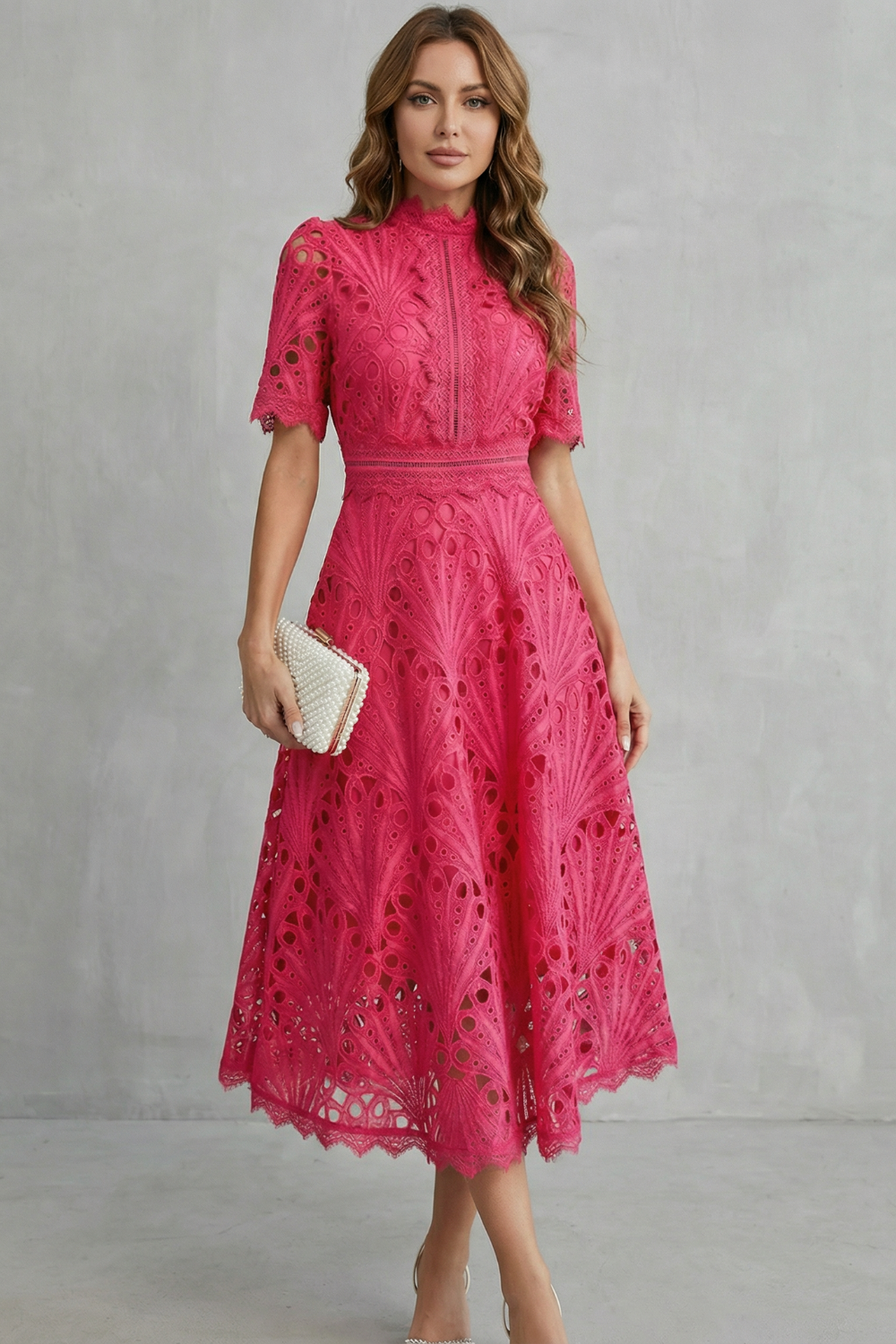 Patricia – Elegant Sequin Midi Dress
