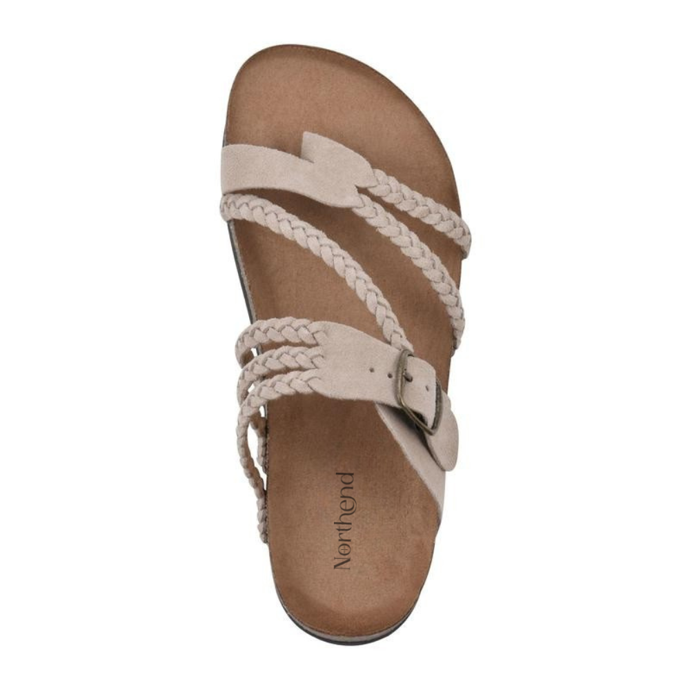 Sophia – Braided Cork Sandals