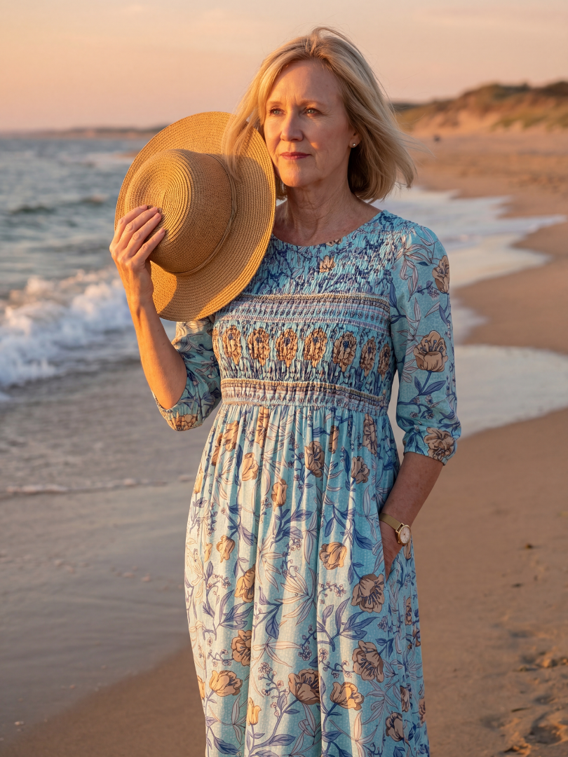 Jacqueline – Floral Midi Dress