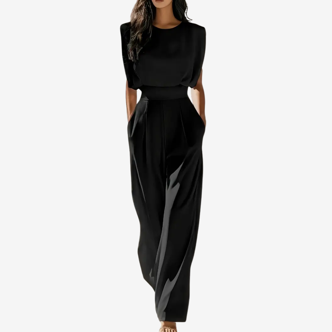 Isabella – Belted Jumpsuit
