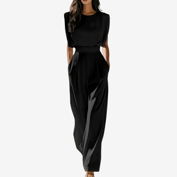 Isabella – Belted Jumpsuit