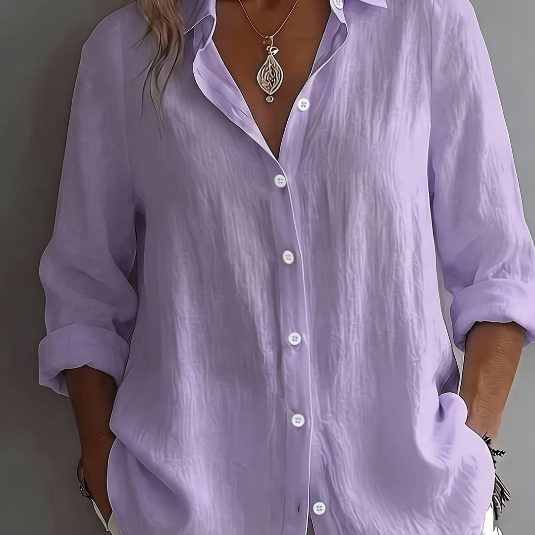 Heather – Women's Elegant Linen Top