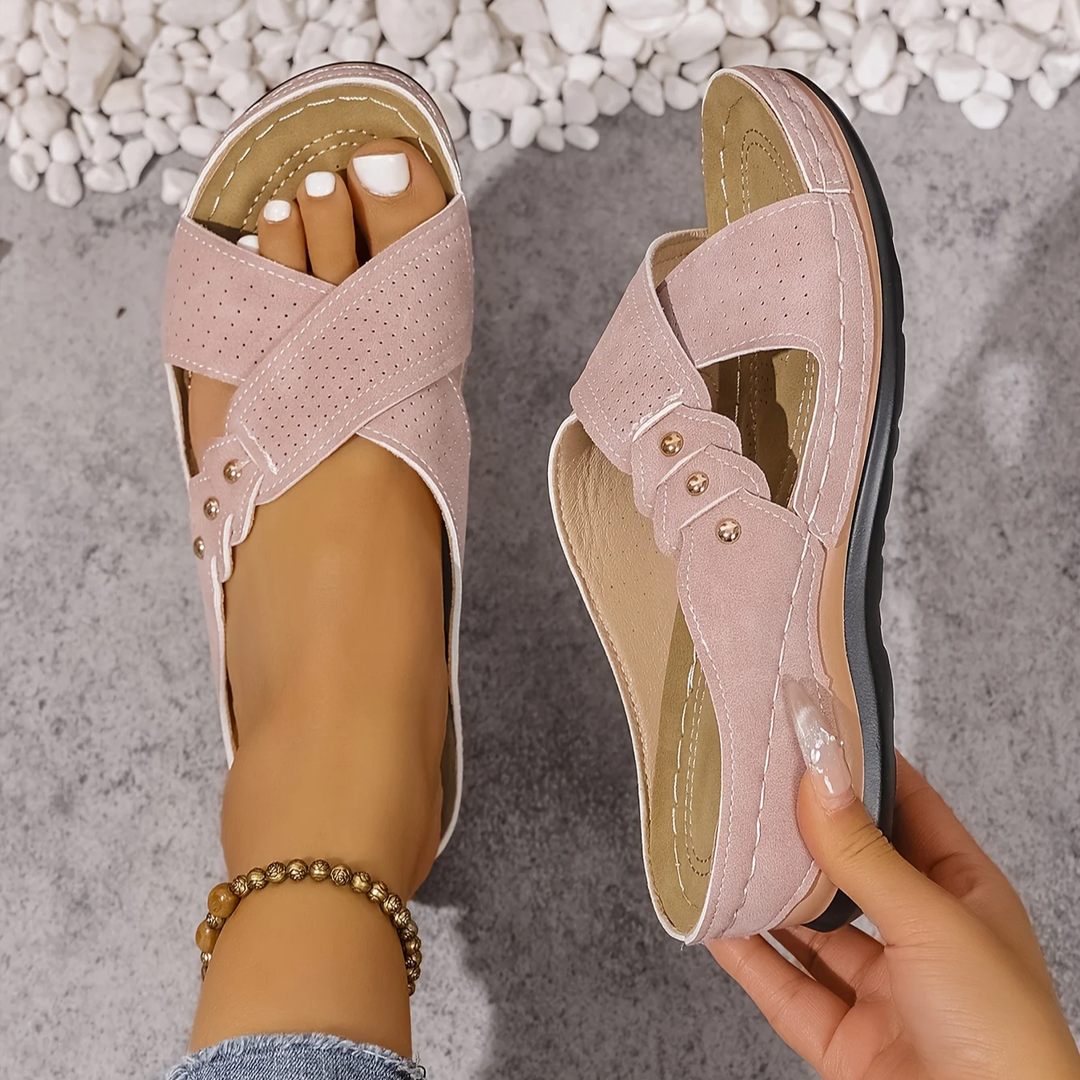 Michelle – Orthopedic Wedge Sandals