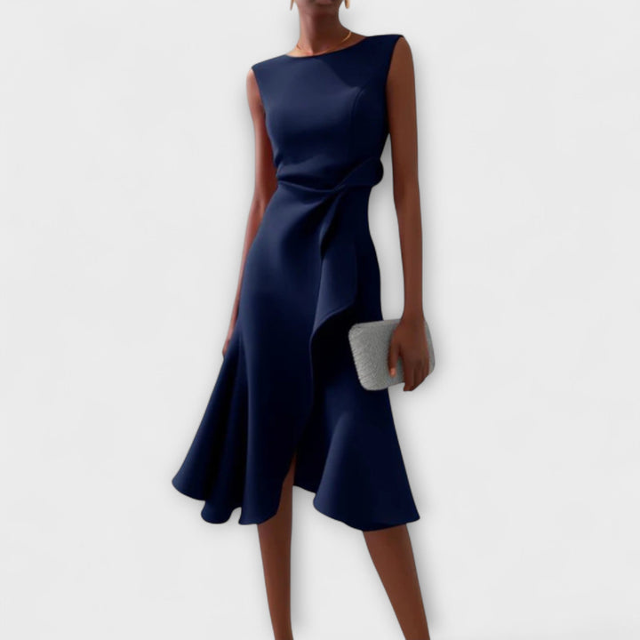Amanda – Sophisticated Midi Dress