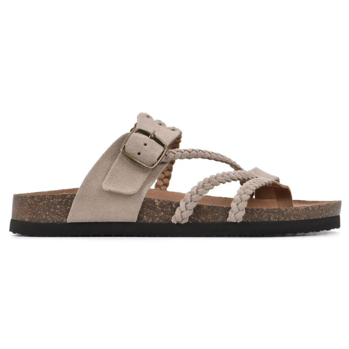 Sophia – Braided Cork Sandals