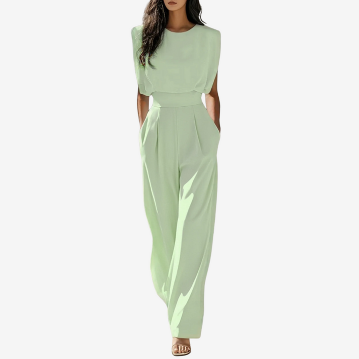 Isabella – Belted Jumpsuit