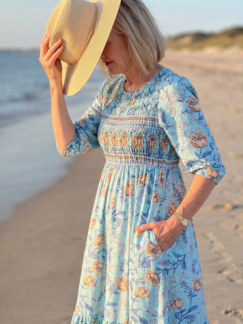 Jacqueline – Floral Midi Dress