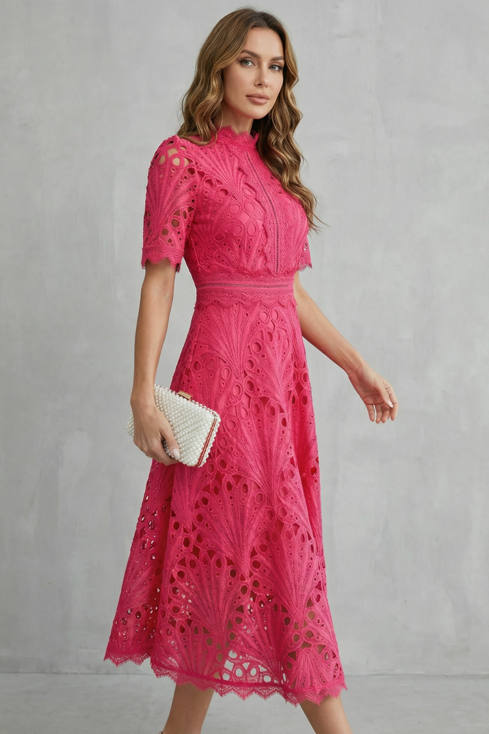 Patricia – Elegant Sequin Midi Dress