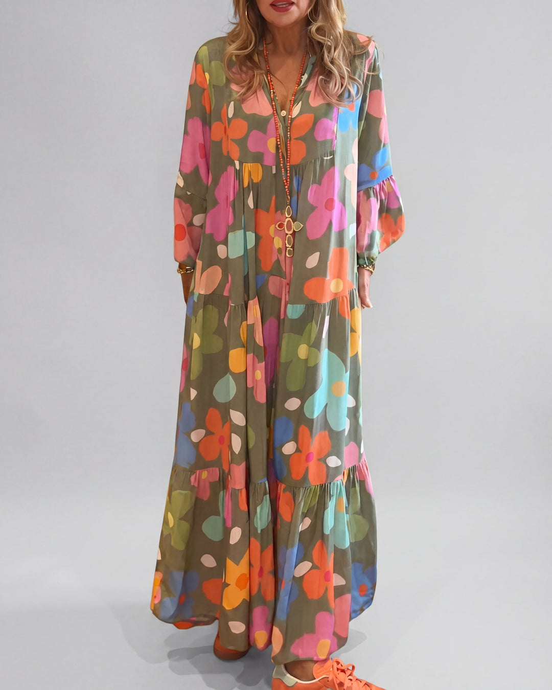Christina – Floral Dream Maxi Dress