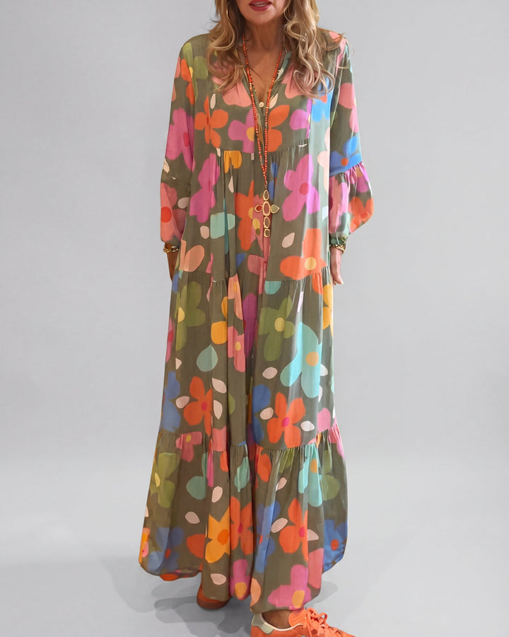Christina – Floral Dream Maxi Dress