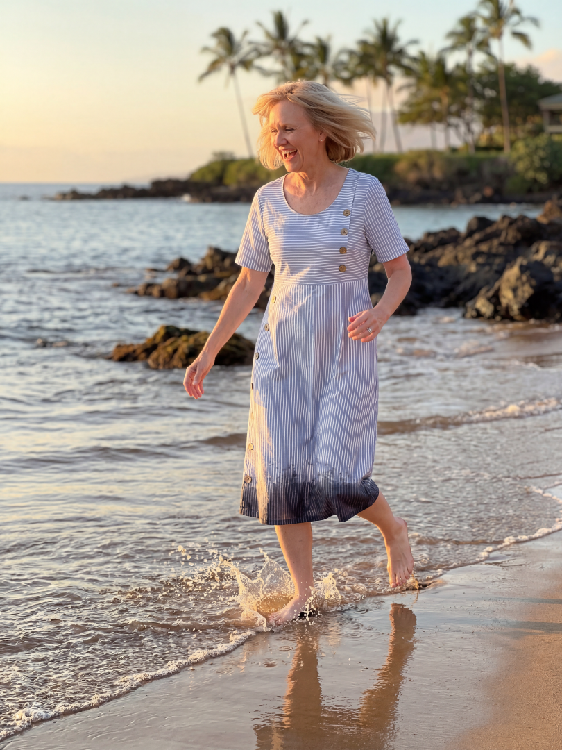 Carolyn – Relaxed Midi Dress