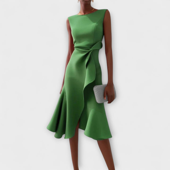 Amanda – Sophisticated Midi Dress