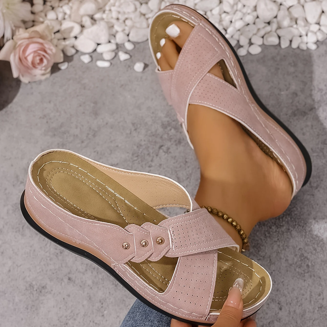 Michelle – Orthopedic Wedge Sandals