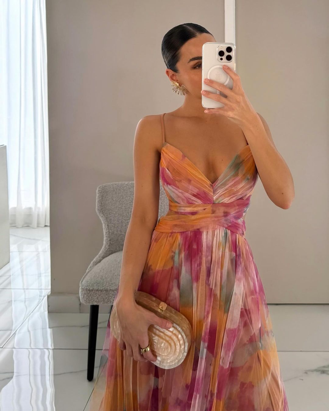Christine – Floral Maxi Dress