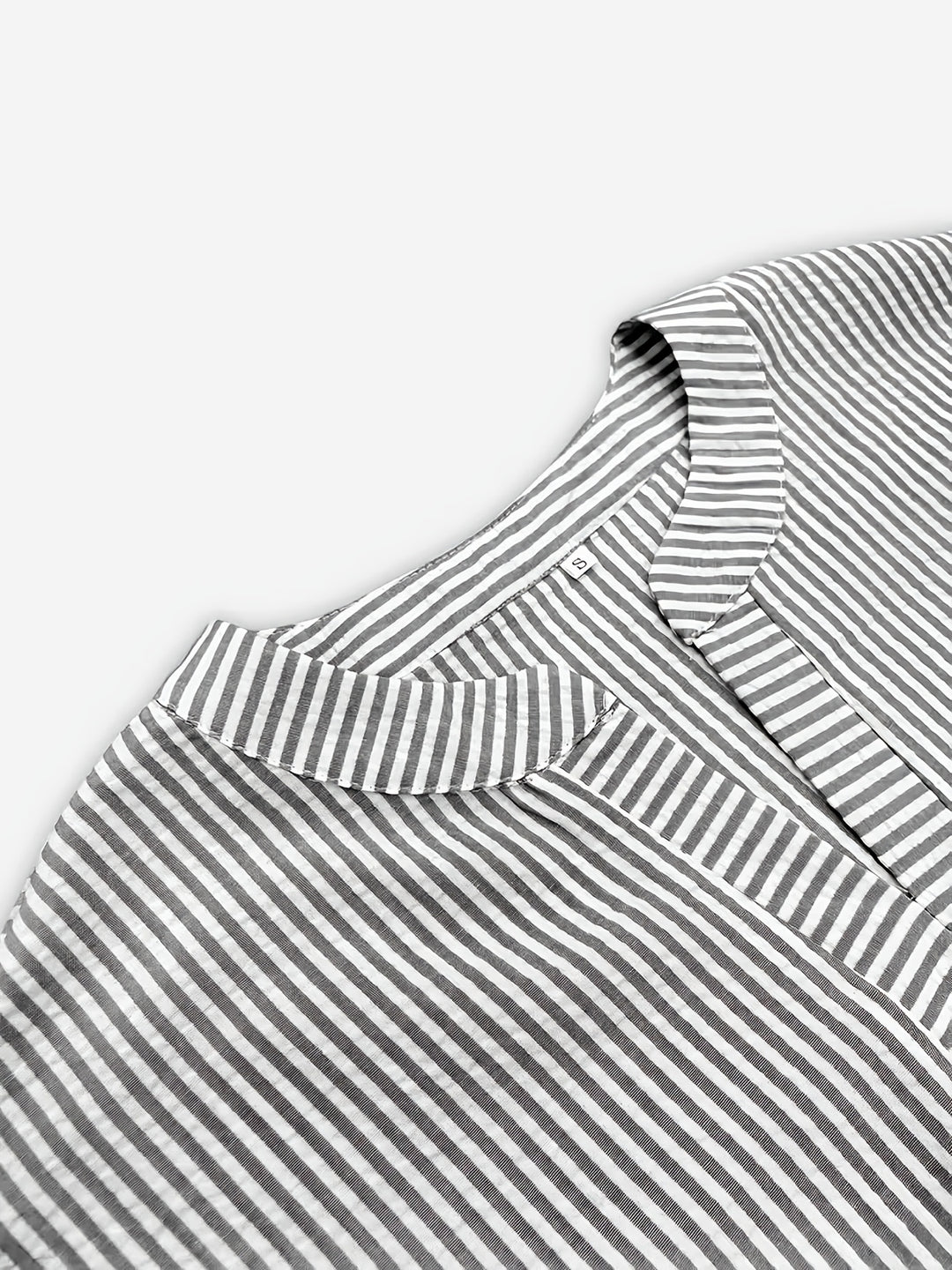Kathleen – Striped V-Neck Summer Dress