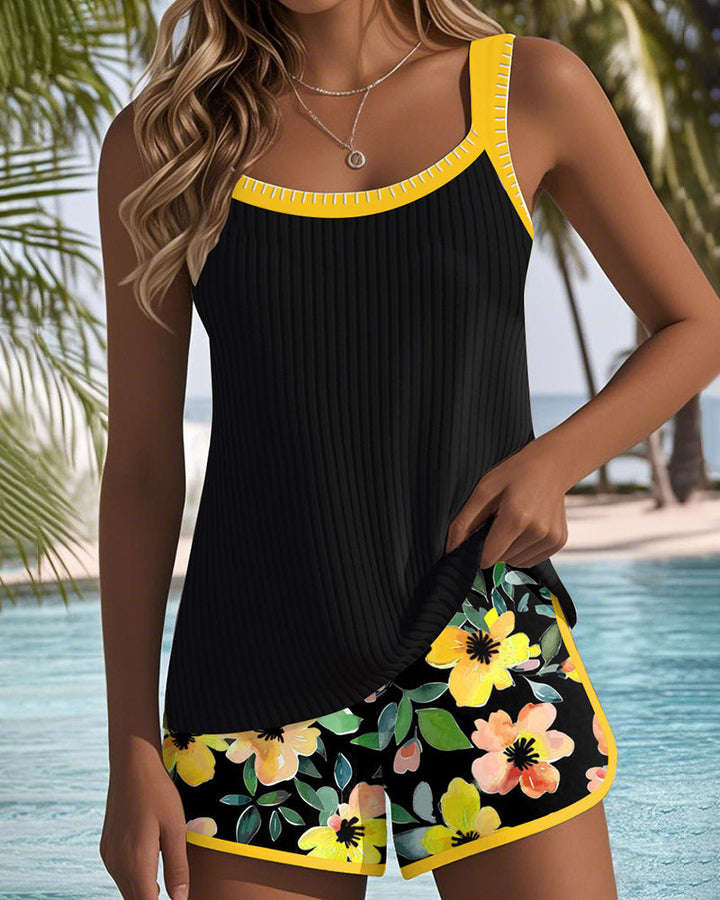 Katherine – Elegant Two-Piece Tankini Set